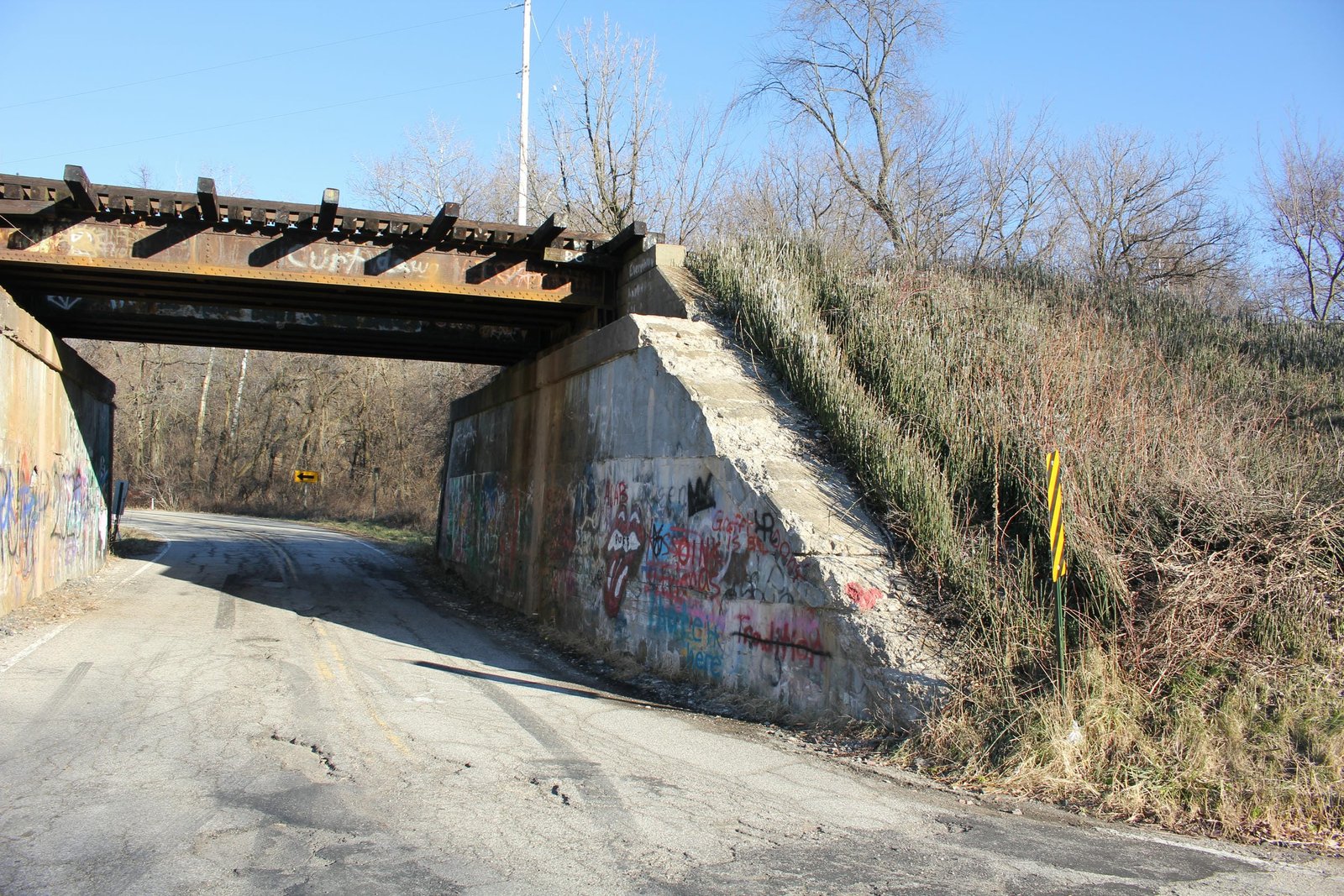 East abutment